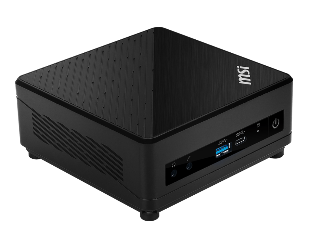 MSI Cubi 5 FULL DESKTOP 12M-474PH mini Desktop PC - Intel Core i5-1235U | Intel SOC | IGP | SO-DIMM DDR4 8GB (8GB*1) | 500G M.2 PCIe SSD | AX 211 Wi-Fi 6E | Win 11 Home & MS OFC | 65W | KB + Mouse Wired