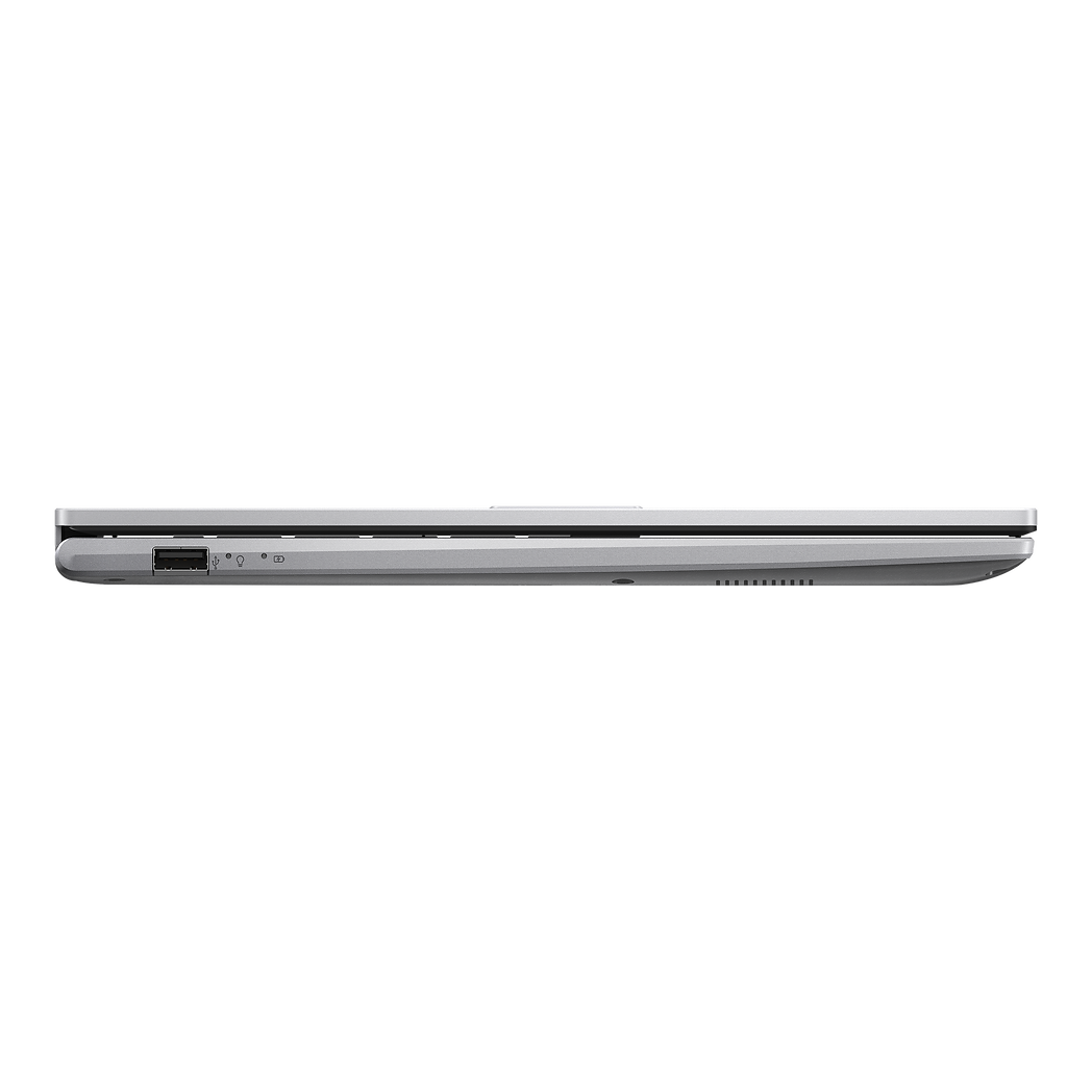 ASUS Notebook Vivobook 15 (Cool Silver) Intel Core 5 120U | 15.6" FHD (1920 x 1080) IPS 60hz | 8GB DDR4 on board + 8GB DDR4 SO-DIMM | 512GB M.2 NVMe SSD | Shared | Windows 11 Home | Microsoft Office Home 2024 + Microsoft 365 Basic | X1504VA-BQ3583WSM