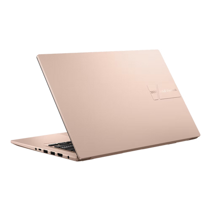 ASUS Notebook Vivobook 14 (Terra Cotta) Intel Core 5 120U | 14" FHD (1920 x 1080) IPS 60hz | 8GB DDR4 on board + 8GB DDR4 SO-DIMM | 512GB M.2 NVMe SSD | Shared | Windows 11 Home | Microsoft Office Home 2024 + Microsoft 365 Basic | X1404VA-EB1417WSM