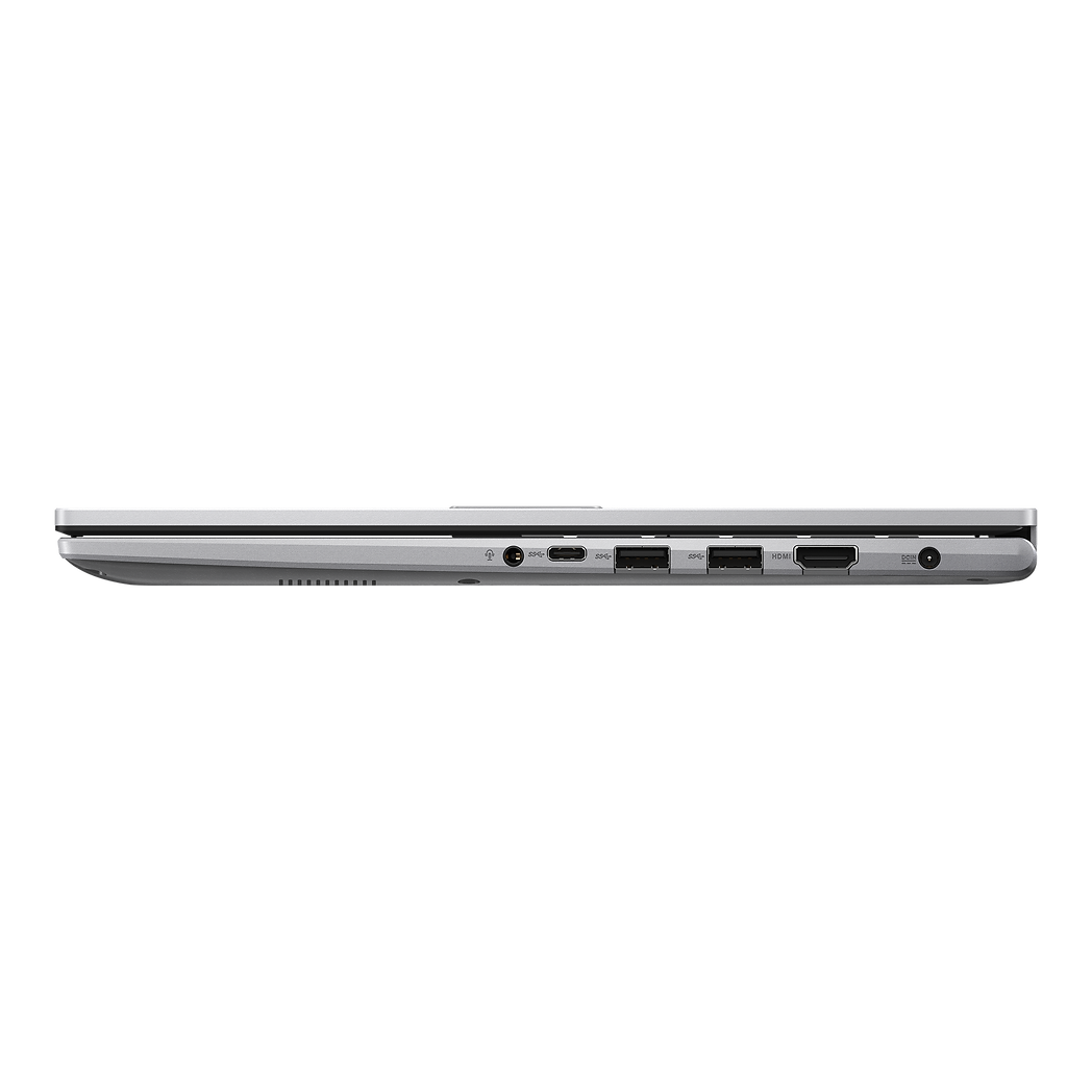 ASUS Notebook Vivobook 15 (Cool Silver) Intel Core 5 120U | 15.6" FHD (1920 x 1080) IPS 60hz | 8GB DDR4 on board + 8GB DDR4 SO-DIMM | 512GB M.2 NVMe SSD | Shared | Windows 11 Home | Microsoft Office Home 2024 + Microsoft 365 Basic | X1504VA-BQ3583WSM