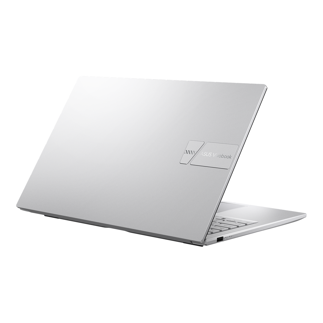 ASUS Notebook Vivobook 15 (Cool Silver) Intel Core 5 120U | 15.6" FHD (1920 x 1080) IPS 60hz | 8GB DDR4 on board + 8GB DDR4 SO-DIMM | 512GB M.2 NVMe SSD | Shared | Windows 11 Home | Microsoft Office Home 2024 + Microsoft 365 Basic | X1504VA-BQ3583WSM