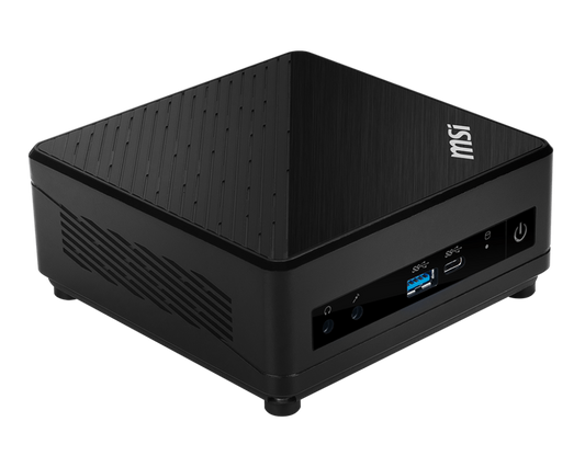 MSI Cubi 5 FULL DESKTOP 12M-474PH mini Desktop PC - Intel Core i5-1235U | Intel SOC | IGP | SO-DIMM DDR4 8GB (8GB*1) | 500G M.2 PCIe SSD | AX 211 Wi-Fi 6E | Win 11 Home & MS OFC | 65W | KB + Mouse Wired