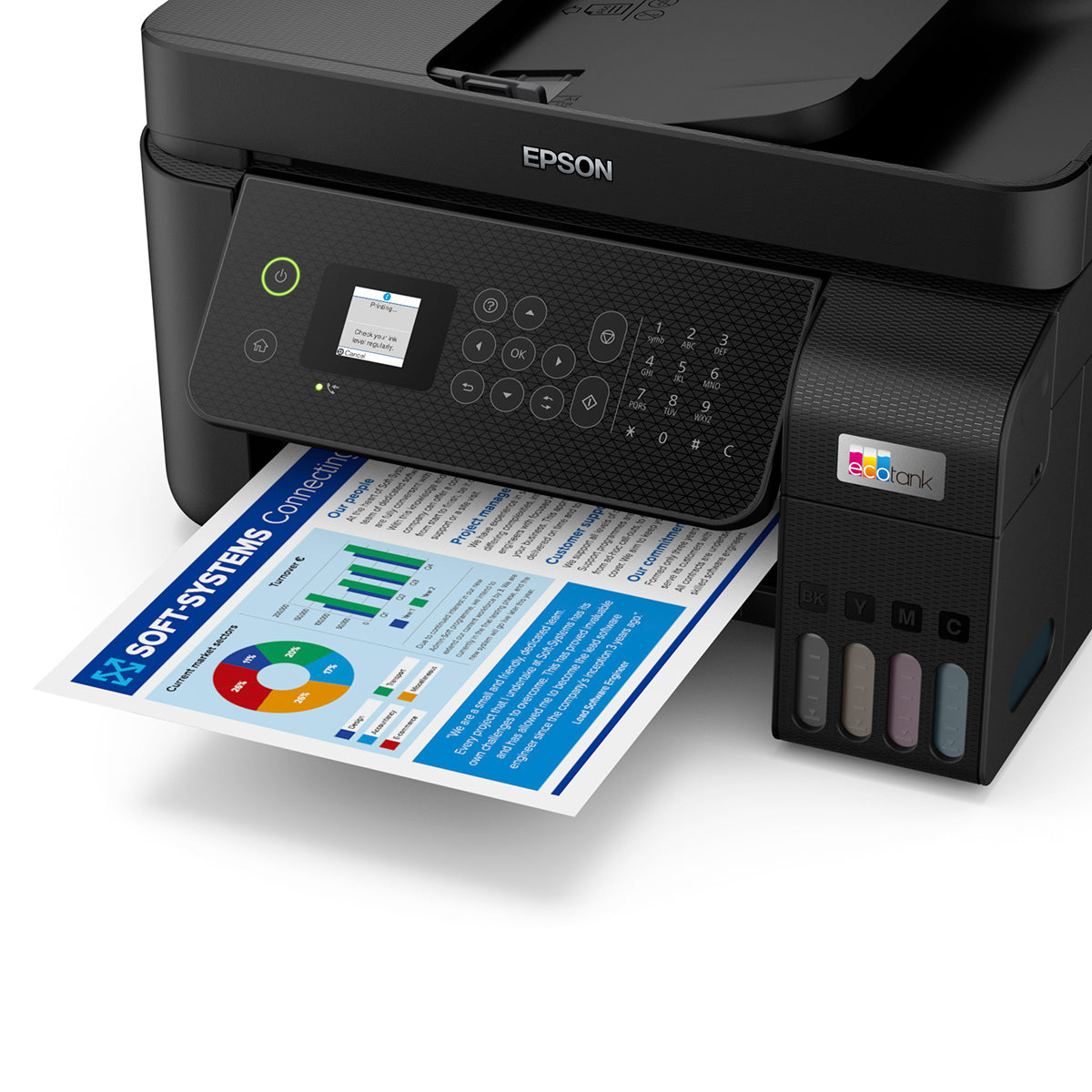 Epson EcoTank L5290 A4 Wi-Fi All-in-One Ink Tank Printer with ADF
