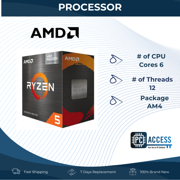 AMD Ryzen 5 5600X 6-Core 12-Thread 3.70-4.60GHz Processor Boxed