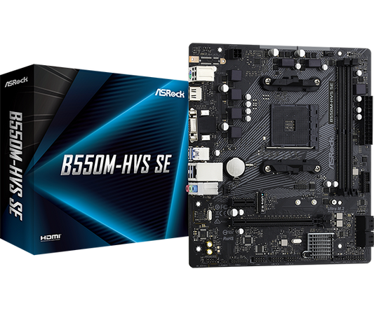 ASROCK B550M-HVS SE DDR4 MATX AM4
