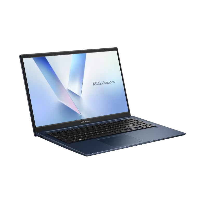 ASUS Notebook Vivobook 15 (Quiet Blue) Intel Core 5 120U | 15.6" FHD (1920 x 1080) IPS 60hz | 8GB DDR4 on board + 8GB DDR4 SO-DIMM | 512GB PCIEG4:SSD | Shared | Windows 11 Home | Microsoft Office Home 2024 + Microsoft 365 Basic | X1504VA-BQ3582WSM